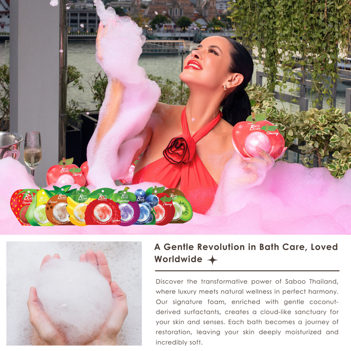Bubble Bath Bomb - Fruit Package - 150g - Passion Fruit