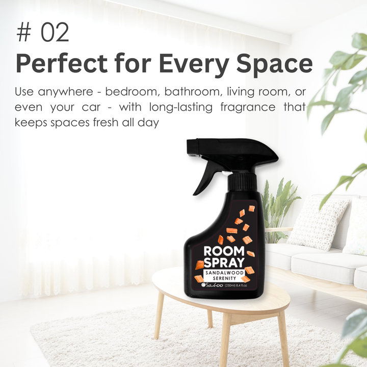 Saboo Room Spray - 250ml - Sandalwood Serenity