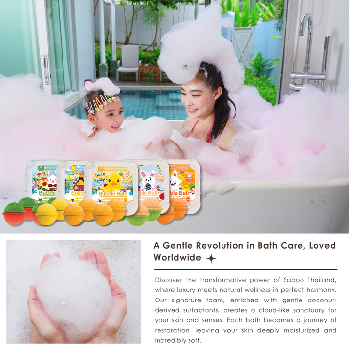 Bubble Bath Bomb - 4PCS Package - 150g - Lemon