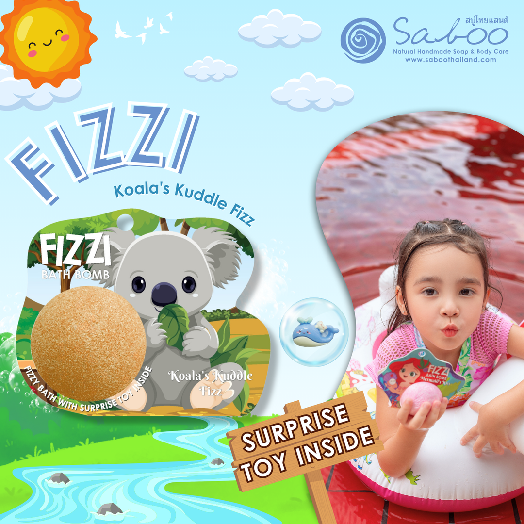 Fizzy Bath Bomb - Jungle Package - 100g - Koala's Kuddle Fizz