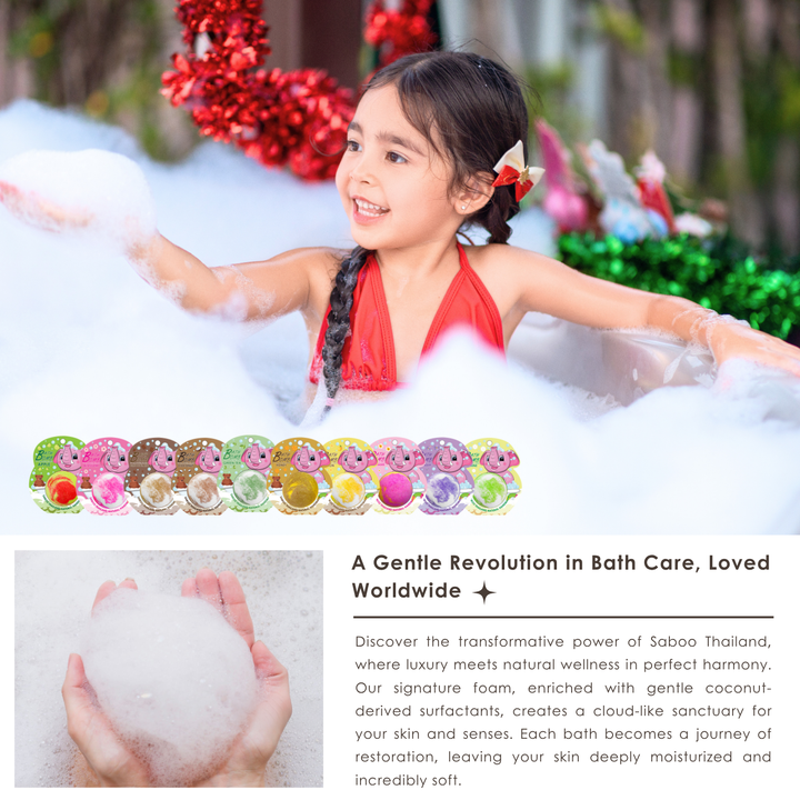 Bubble Bath Bomb - Elephant Package - 150g - Blossom