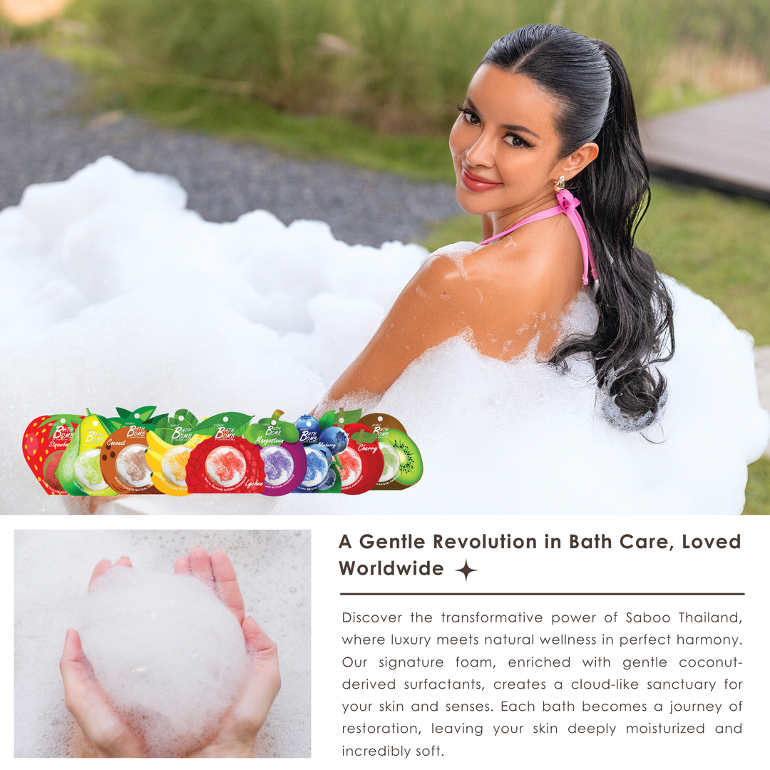 Bubble Bath Bomb - Fruit Package - 150g - Grape Purple