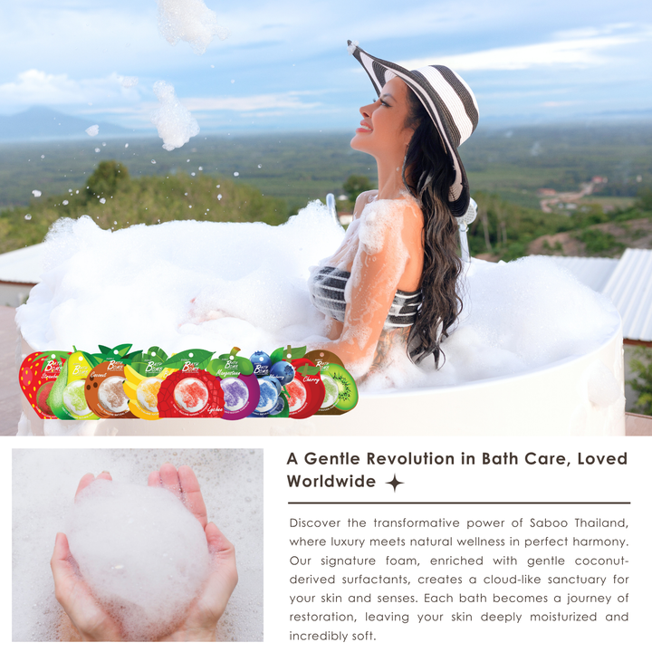 Bubble Bath Bomb - Fruit Package - 150g - Blueberry