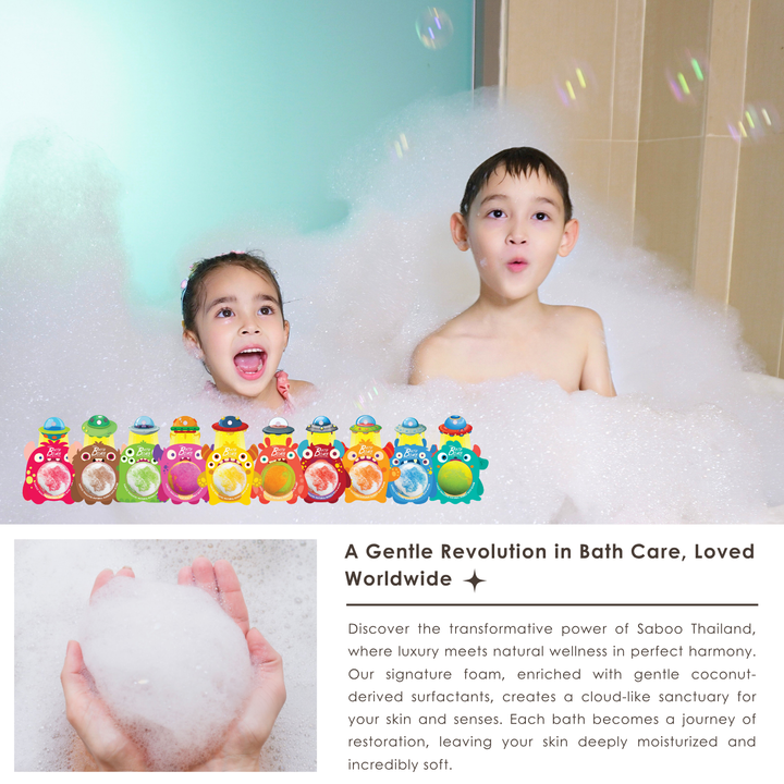 Bubble Bath Bomb - Monster - 150g - Rose