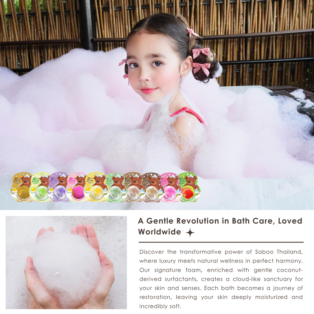 Bubble Bath Bomb - Bear Package - 150g - Ocean