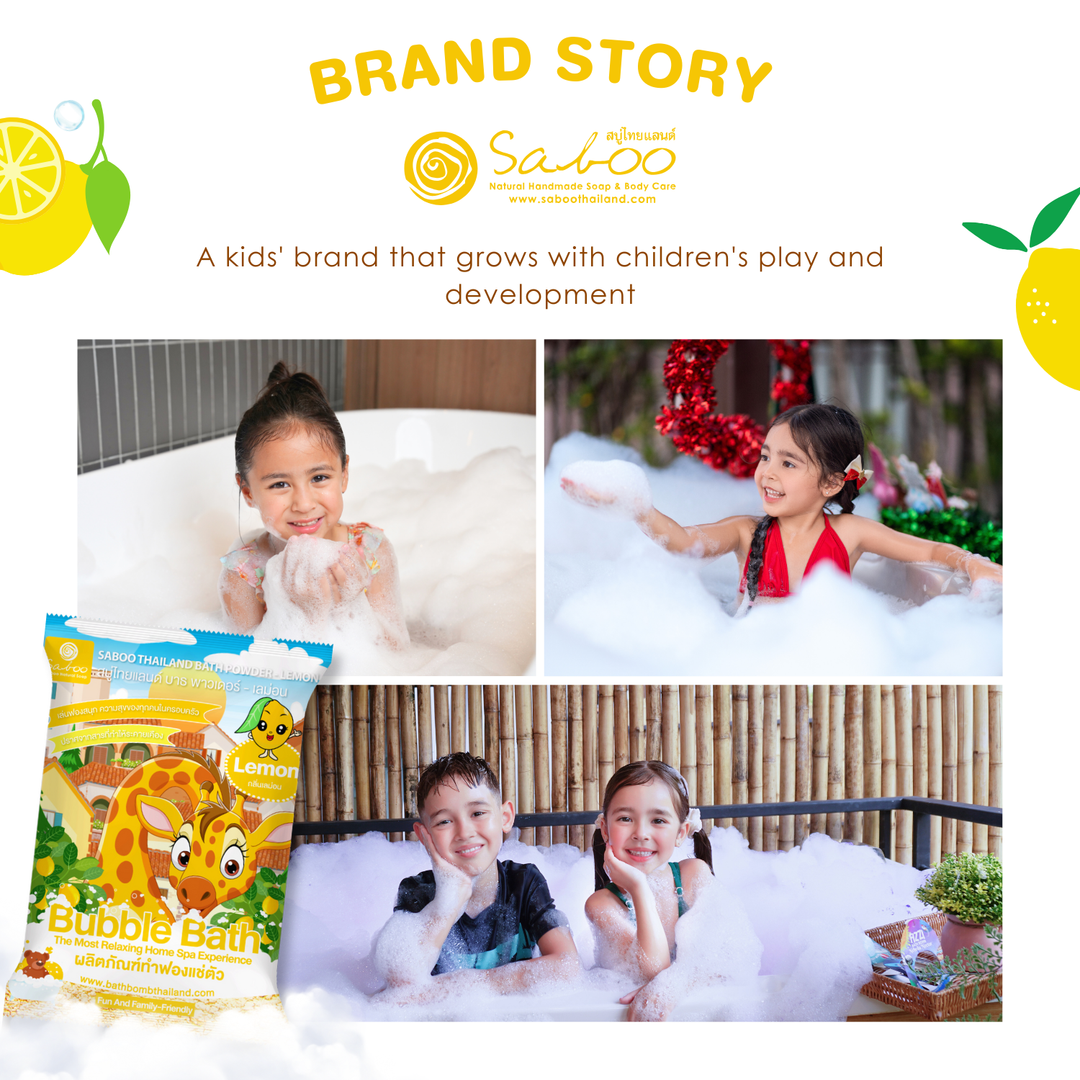 Bubble Bath Powder - 100g - Lemon