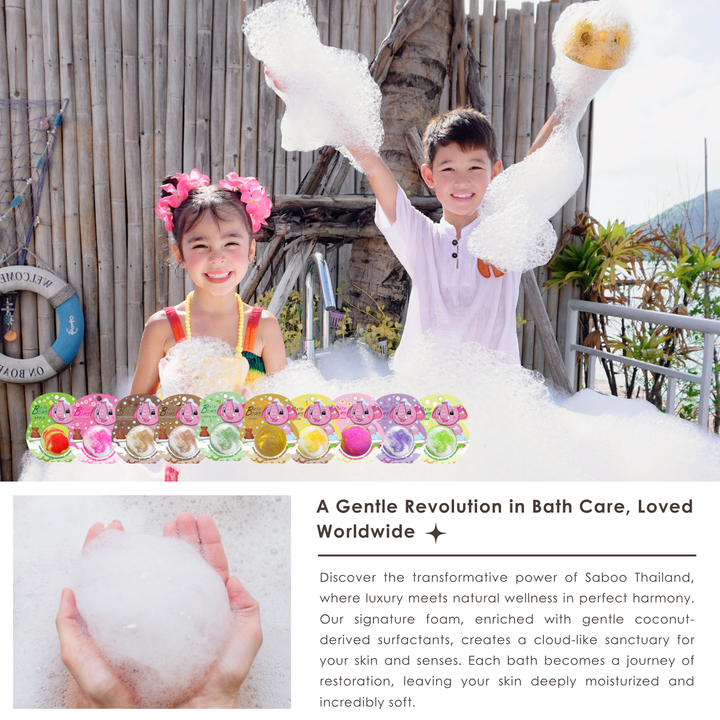 Bubble Bath Bomb - Elephant Package - 150g - Coconut