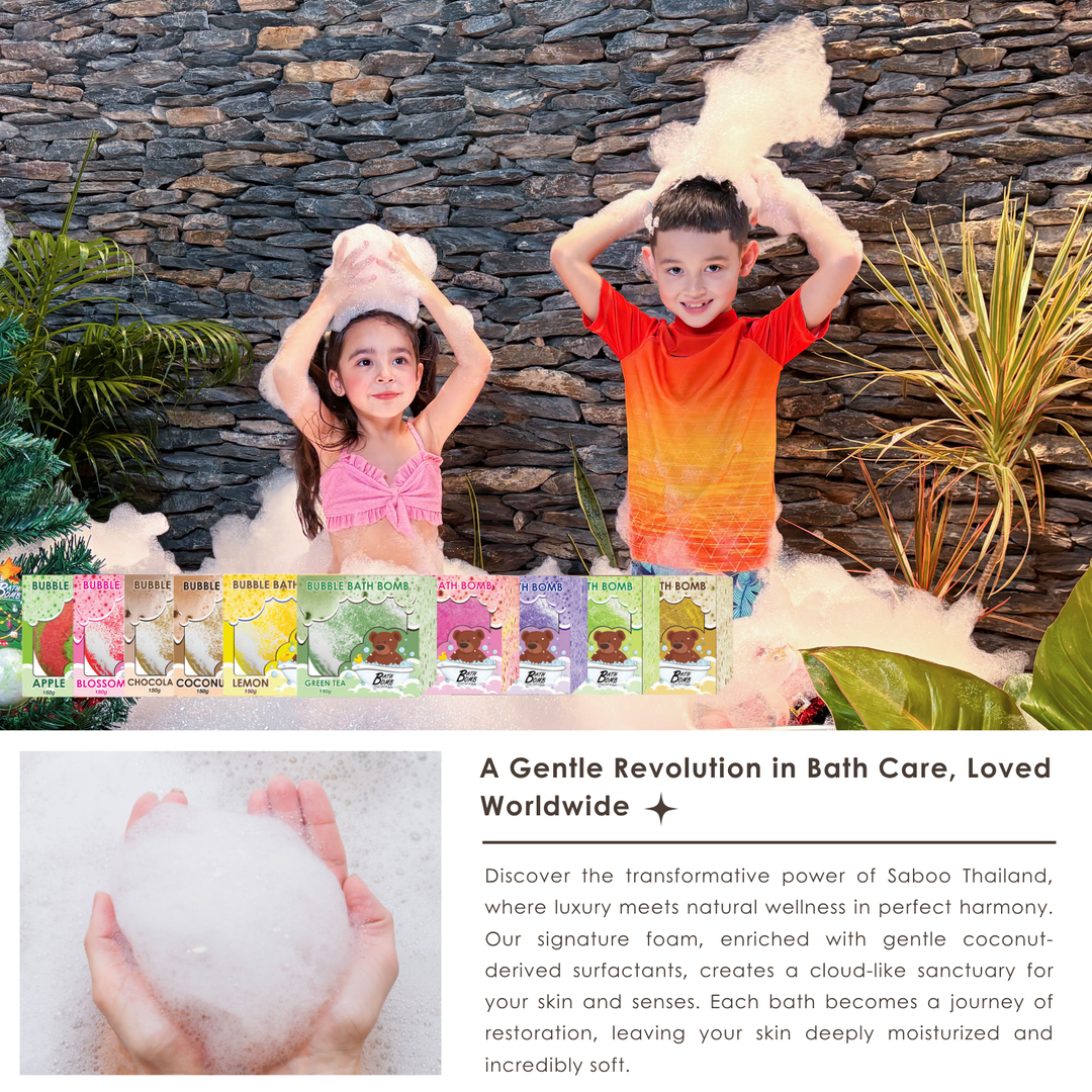 Bubble Bath Bomb - Box Package - 150g - Melon