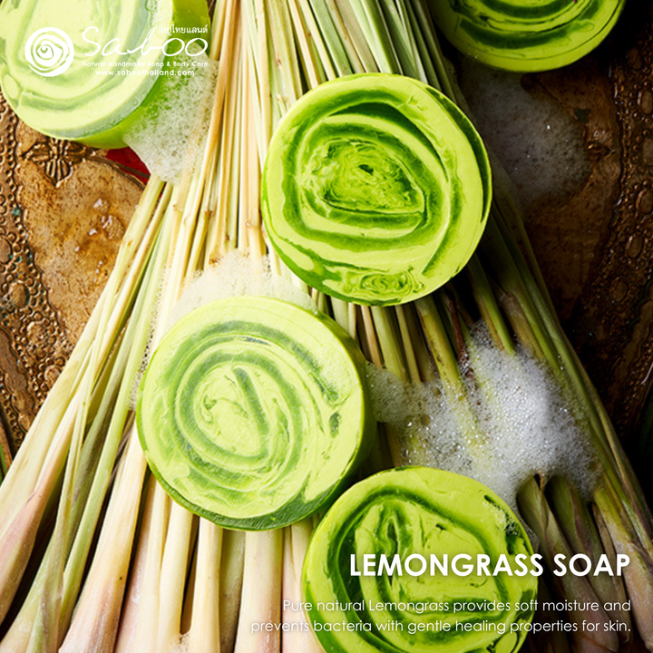 Premium Soap - Black Box Package - 100g - Lemongrass