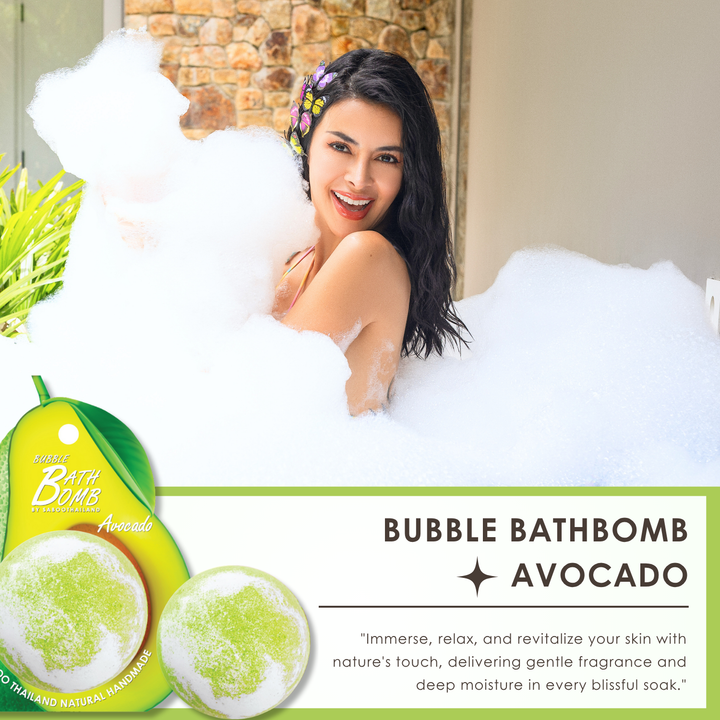 Bubble Bath Bomb - Fruit Package - 150g - Avocado