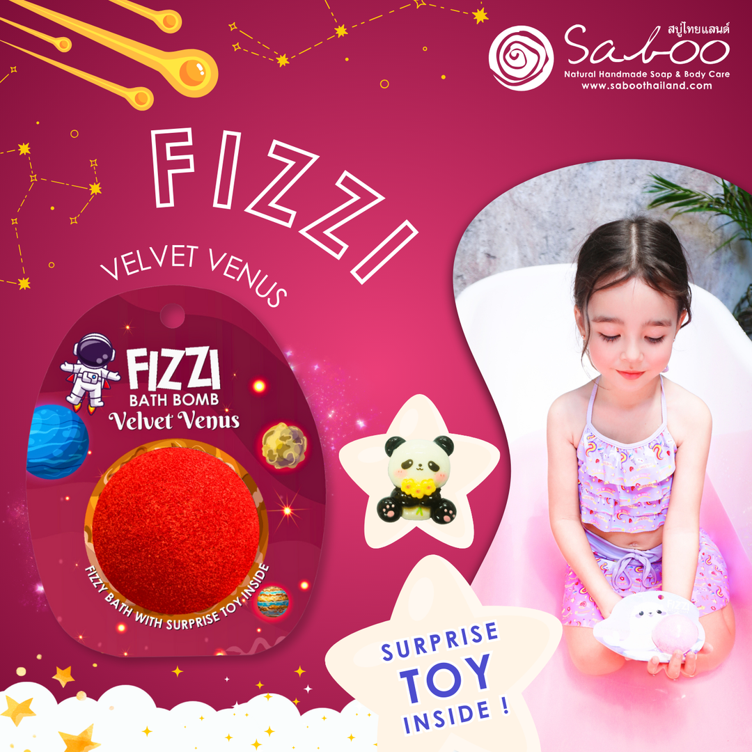 Fizzy Bath Bomb - Solar System Package - 100g - Velvet Venus