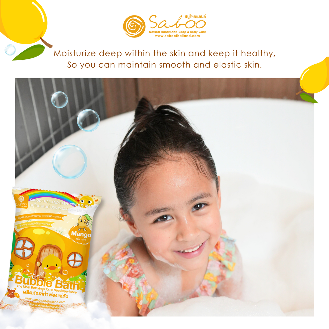 Bubble Bath Powder - 100g - Mango