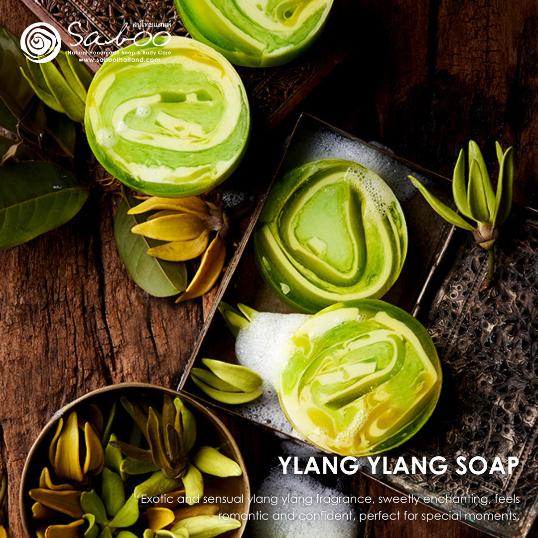Premium Soap - Black Box Package - 100g - Ylang Ylang
