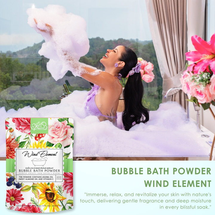 Bubble Bath Powder - 200g - Wind Element