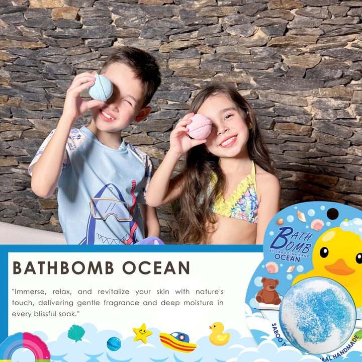 Bubble Bath Bomb - Duck Package - 150g - Ocean