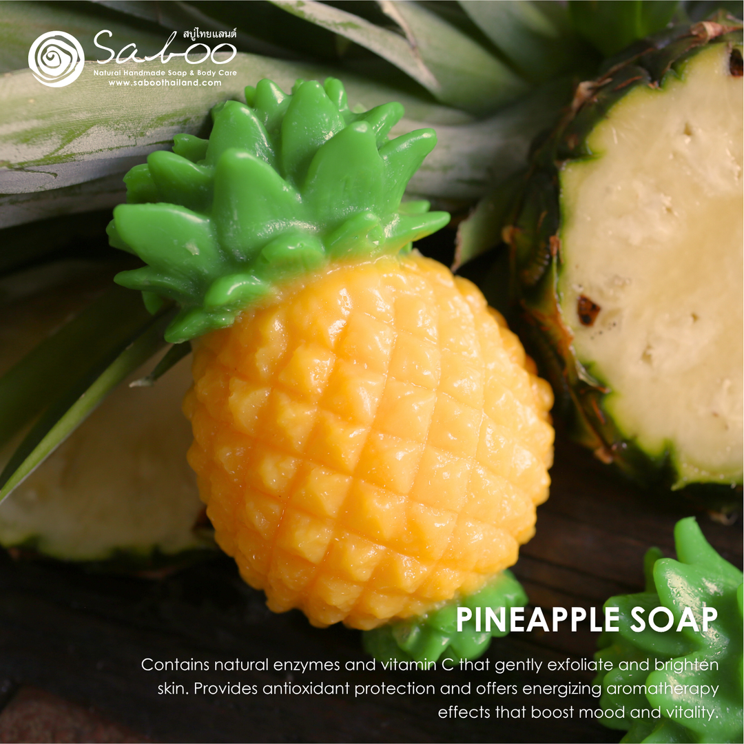 Natural Fancy Soap - Pineapple B