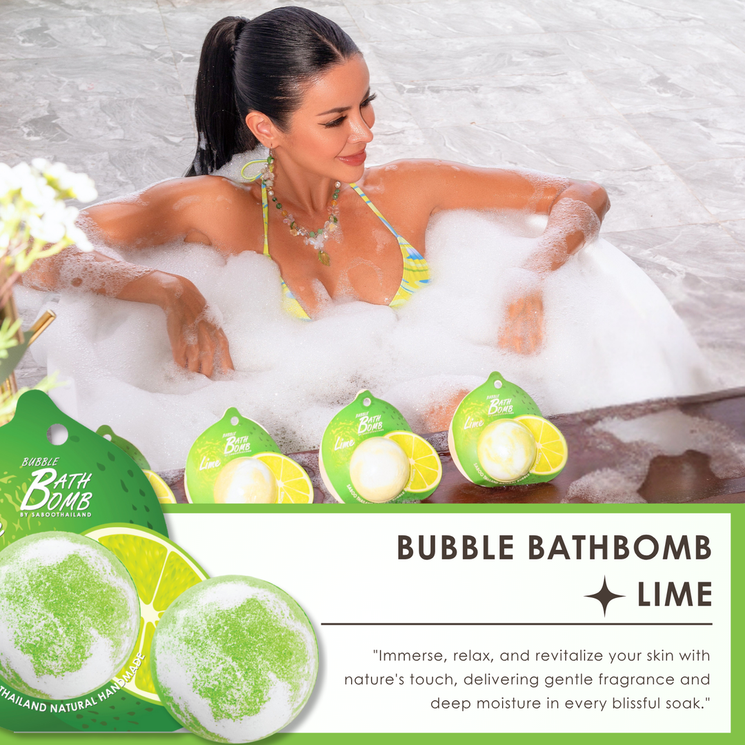 Bubble Bath Bomb - Fruit Package - 150g - Lime