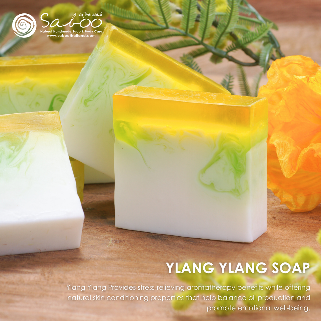 Natural Soap - Square Shape - 100g - Ylang Ylang