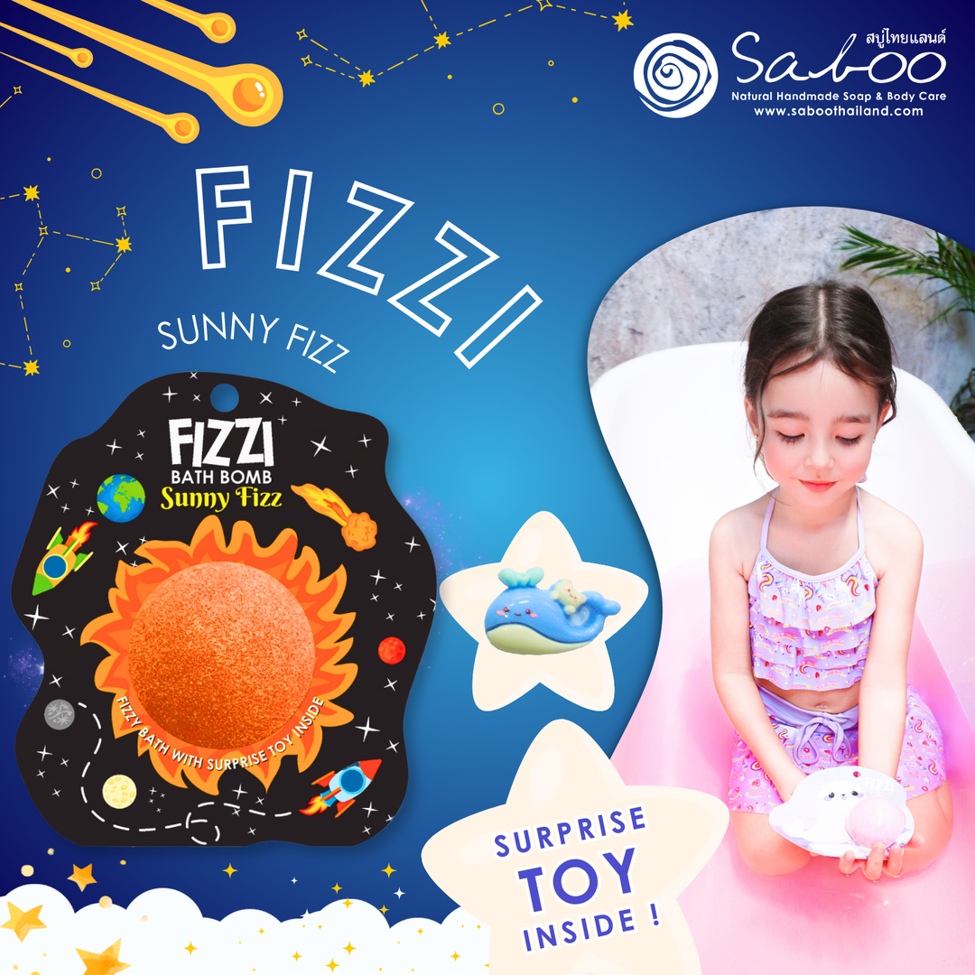 Fizzy Bath Bomb - Solar System Package - 100g - Sunny Fizz