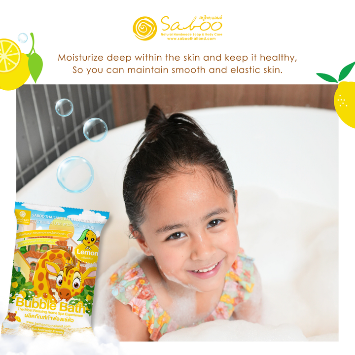 Bubble Bath Powder - 100g - Lemon