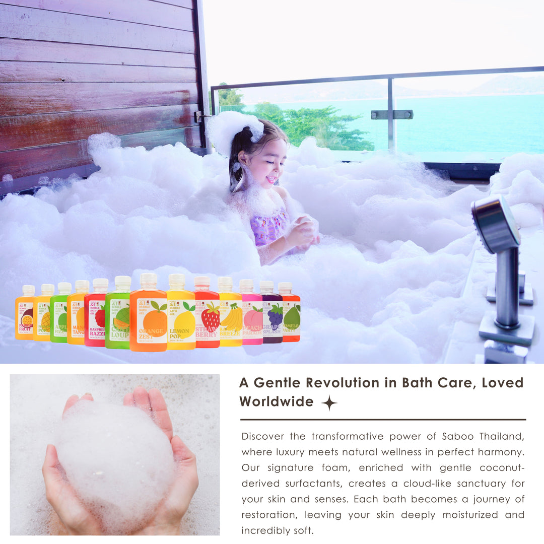 Bubble Bath Gel - 250 ml - Cantaloupe