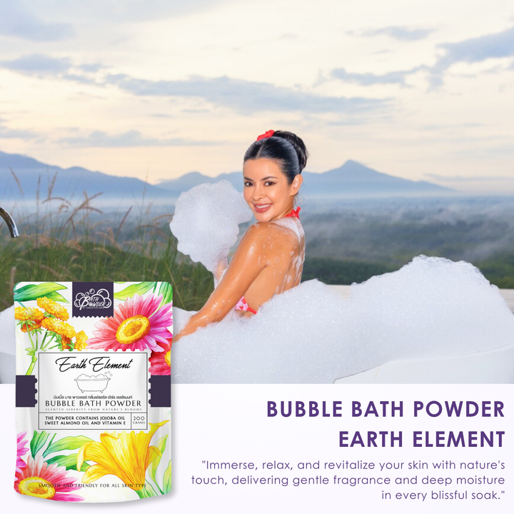 Bubble Bath Powder - 200g - Earth Element