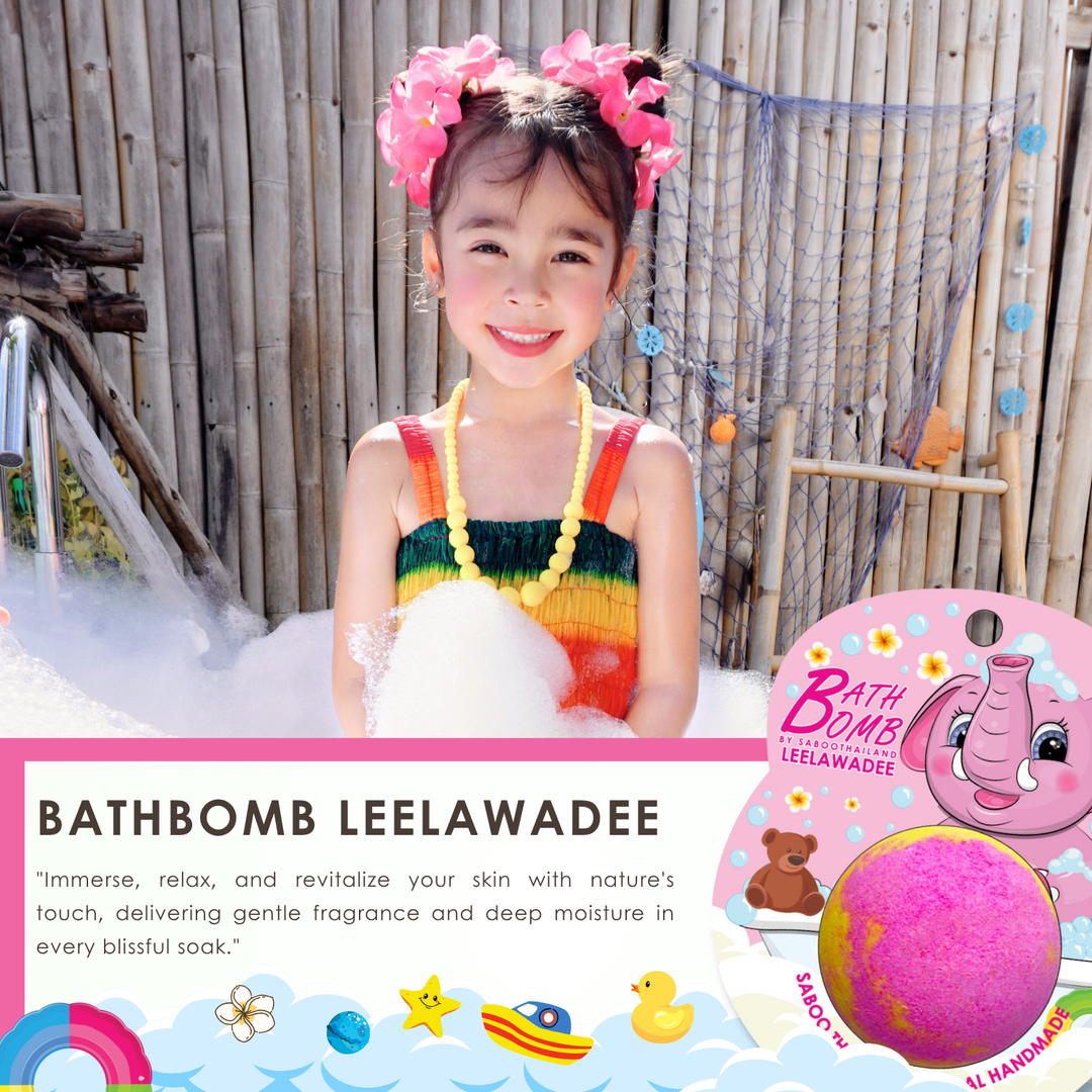 Bubble Bath Bomb - Elephant Package - 150g - Leelawadee