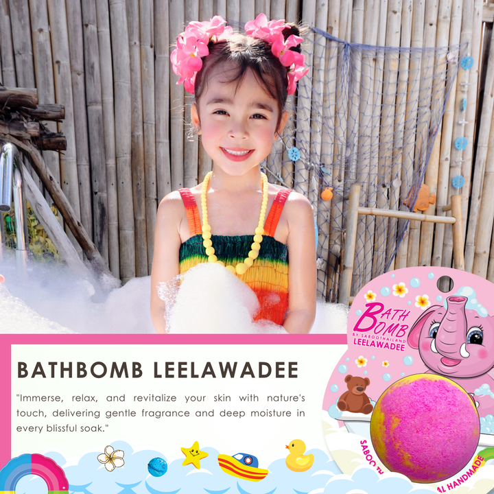 Bubble Bath Bomb - Elephant Package - 150g - Leelawadee