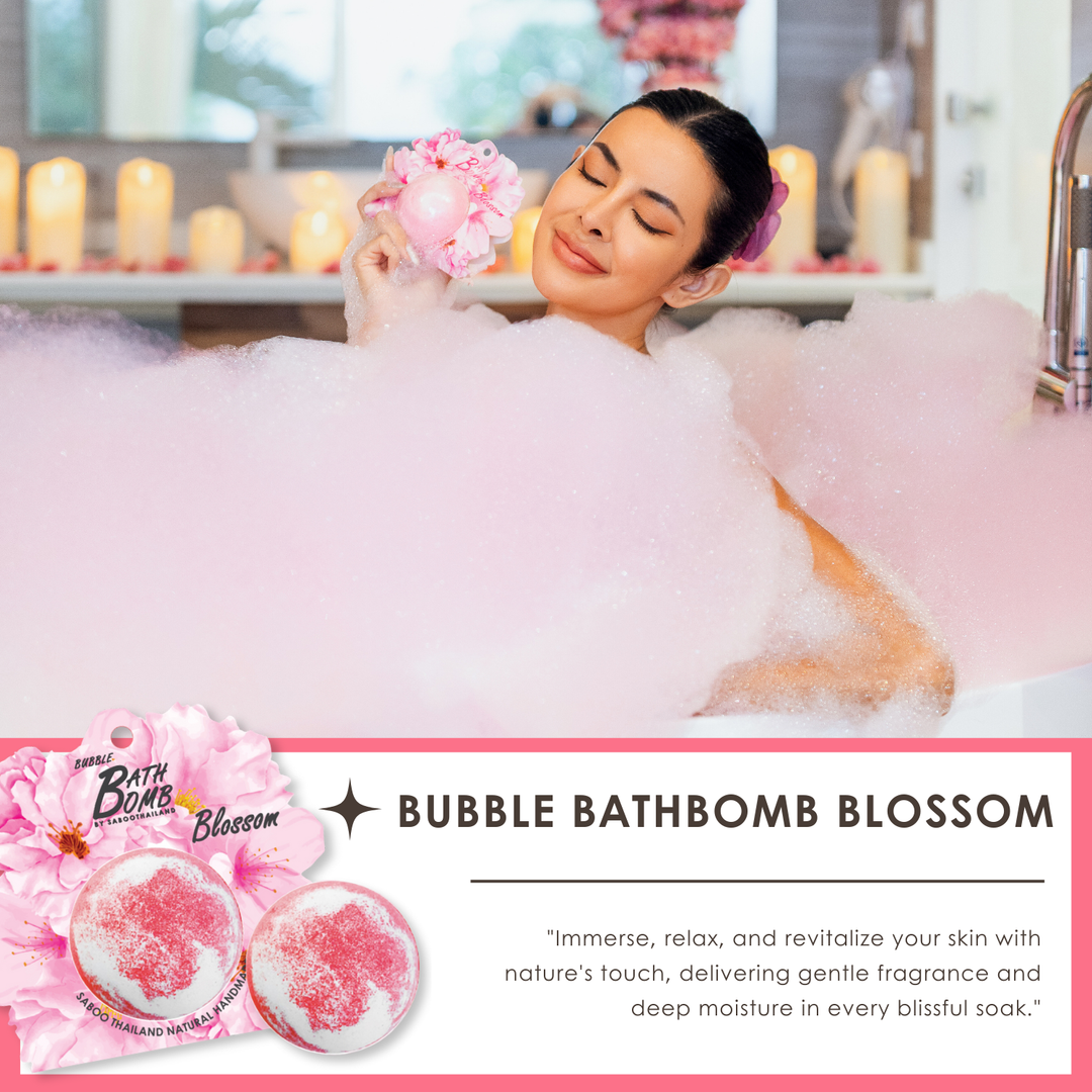 Bubble Bath Bomb - Flower Package - 150g - Blossom