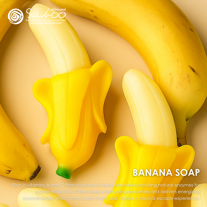 Natural Fancy Soap - 100g - Banana Type C