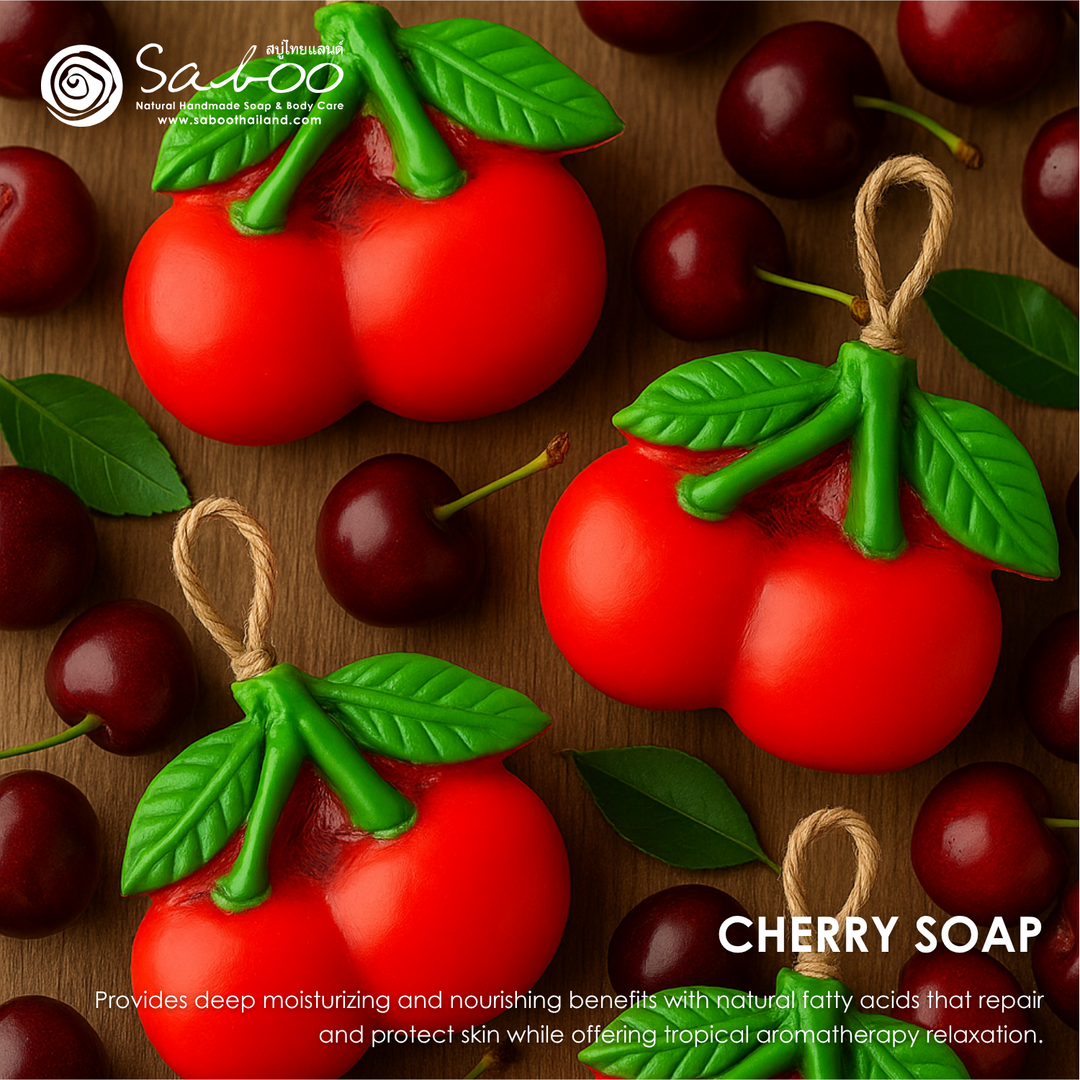 Natural Fancy Soap - 100g - Cherry