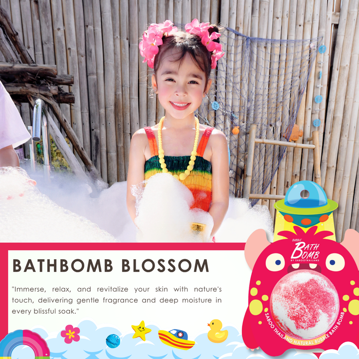 Bubble Bath Bomb - Monster - 150g - Blossom