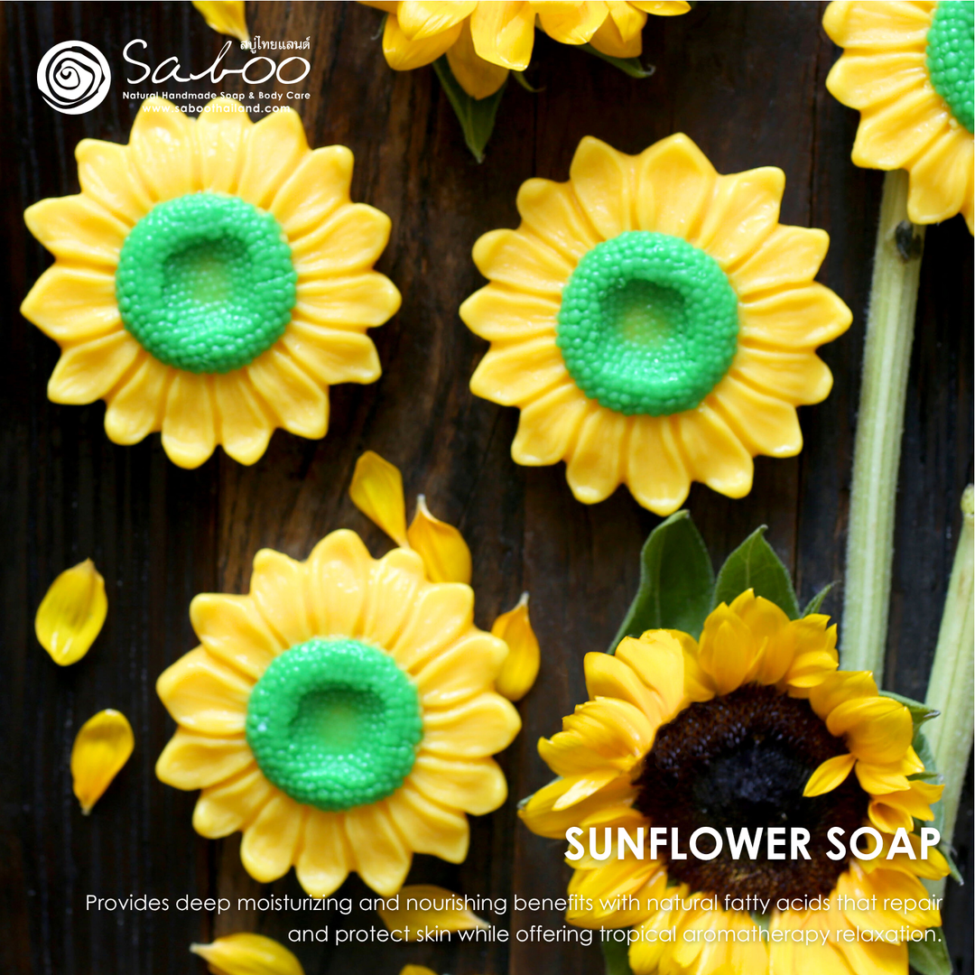 Natural Fancy Soap - 100g - Sunflower