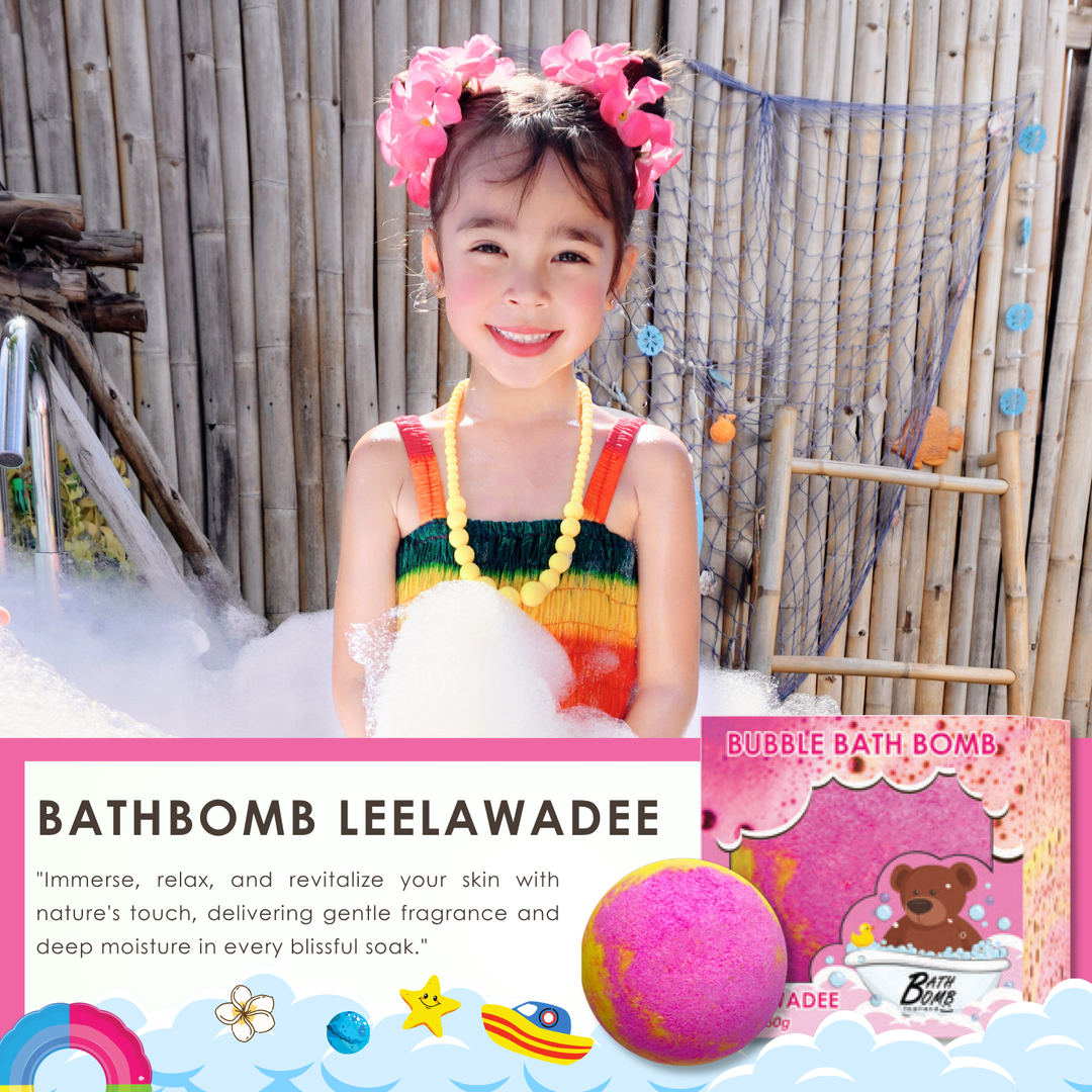 Bubble Bath Bomb - Box Package - 150g - Leelawadee