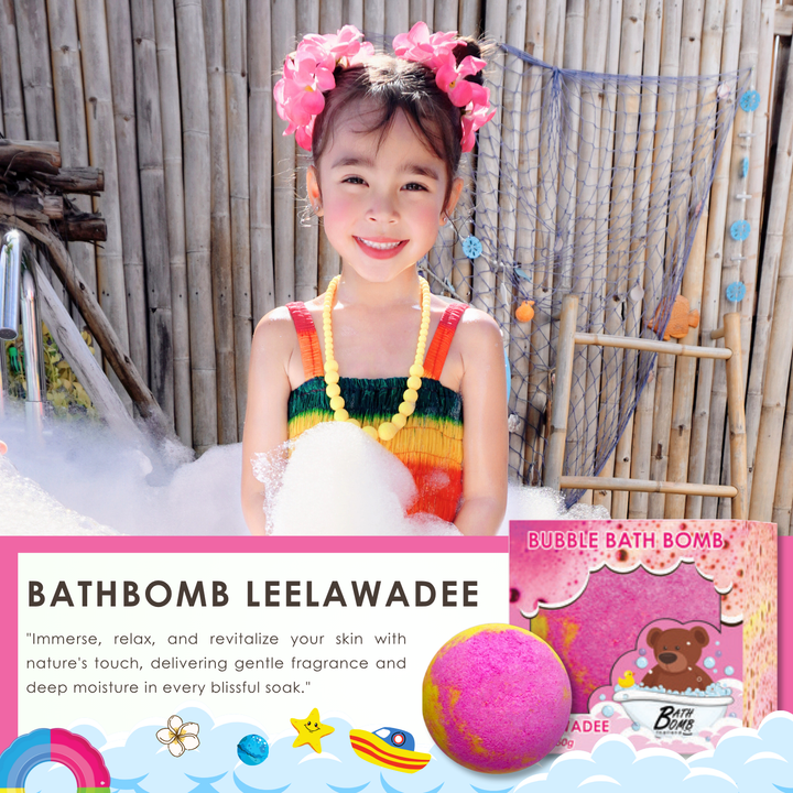 Bubble Bath Bomb - Box Package - 150g - Leelawadee