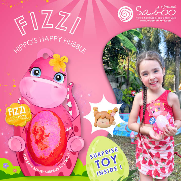 Fizzy Bath Bomb - Dinosaur Package - 180g - Hippo's Happy Hubble