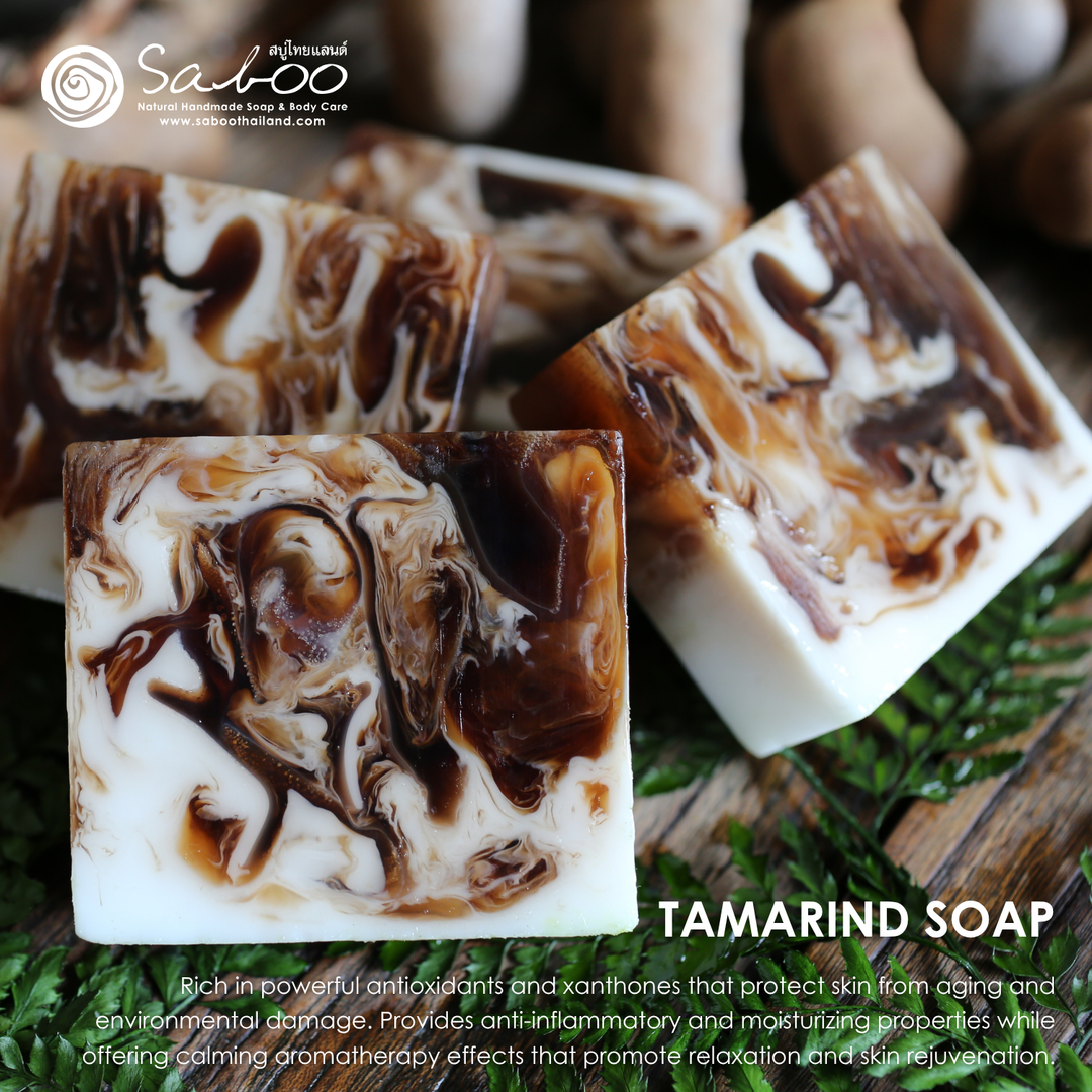 Natural Soap - Square Shape - 100g - Tamarind