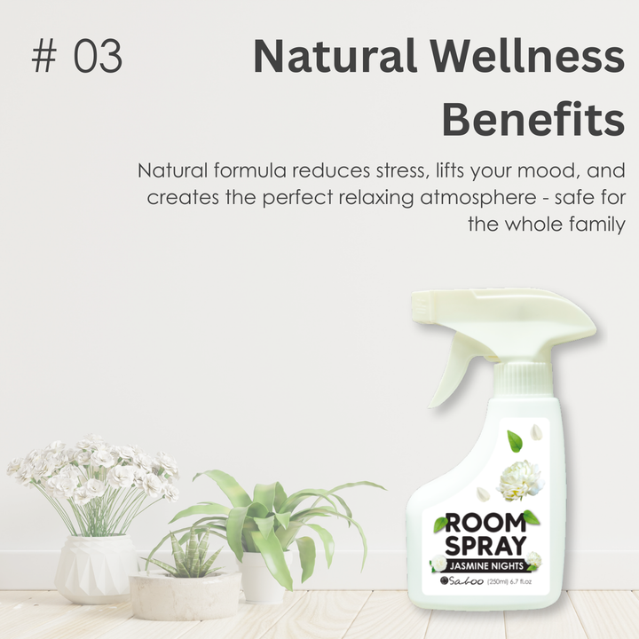 Saboo Room Spray - 250ml - Jasmine Night