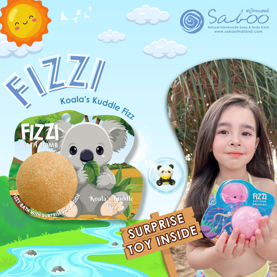 Fizzy Bath Bomb - Jungle Package - 100g - Koala's Kuddle Fizz