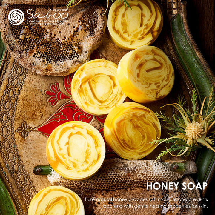 Premium Soap - Black Box Package - 100g - Honey