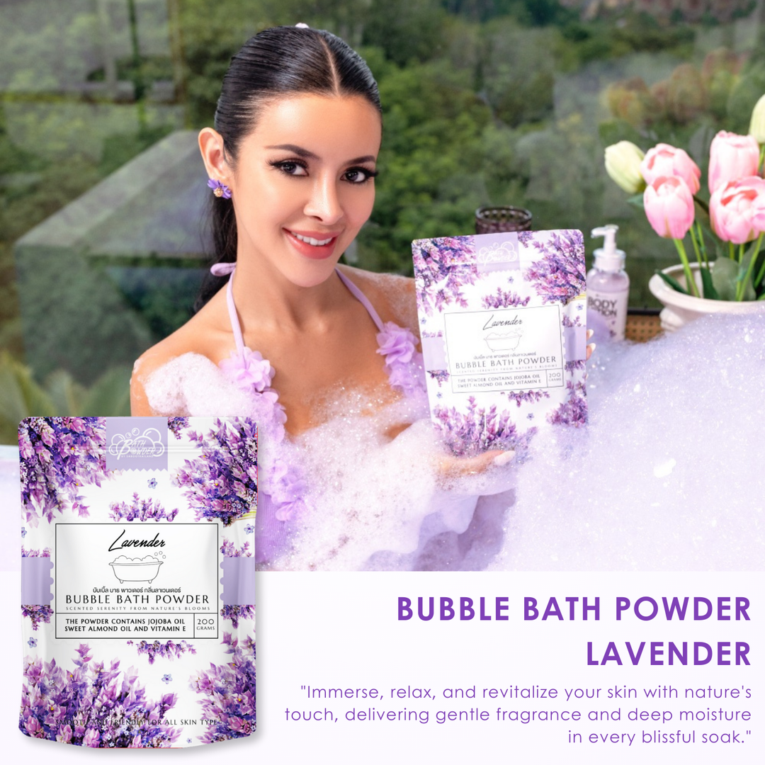 Bubble Bath Powder - 200g - Lavender