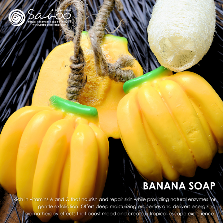 Natural Fancy Soap - 100g - Banana Type A