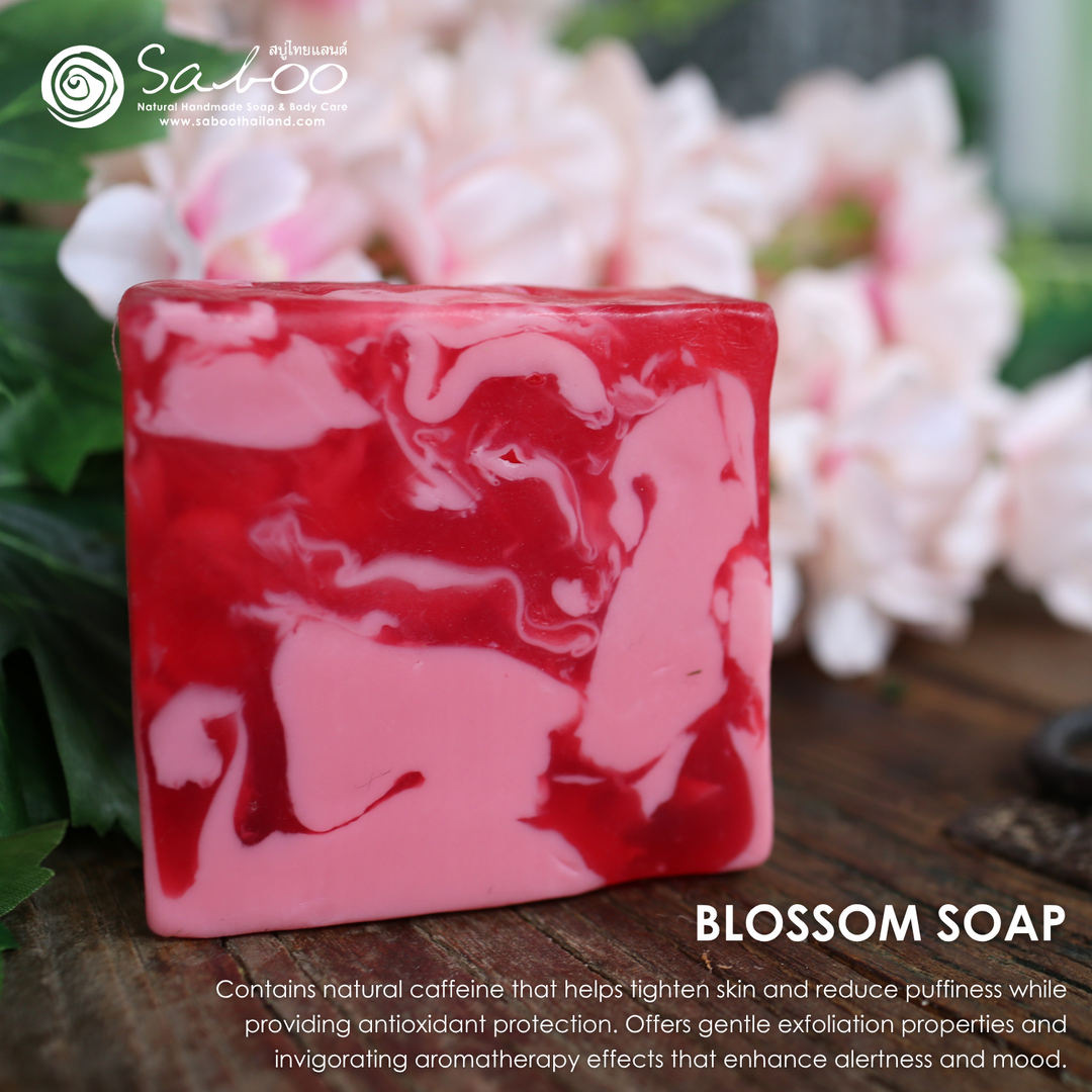 Natural Soap - Square Shape - 100g - Blossom