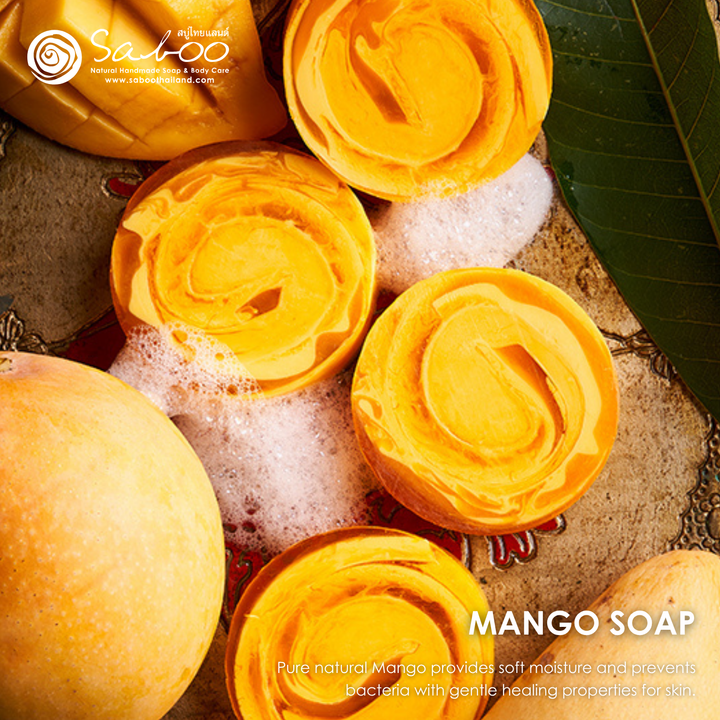 Premium Soap - Black Box Package - 100g - Mango