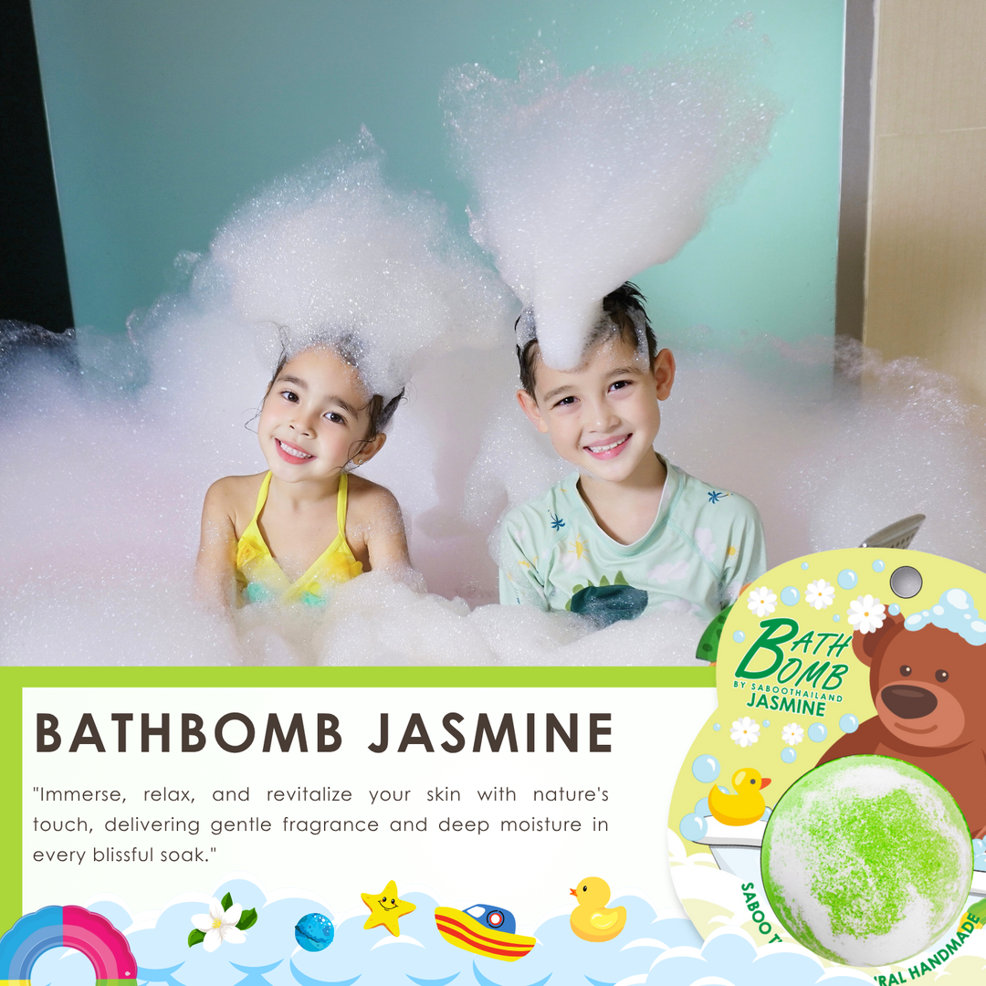 Bubble Bath Bomb - Bear Package - 150g - Jasmine