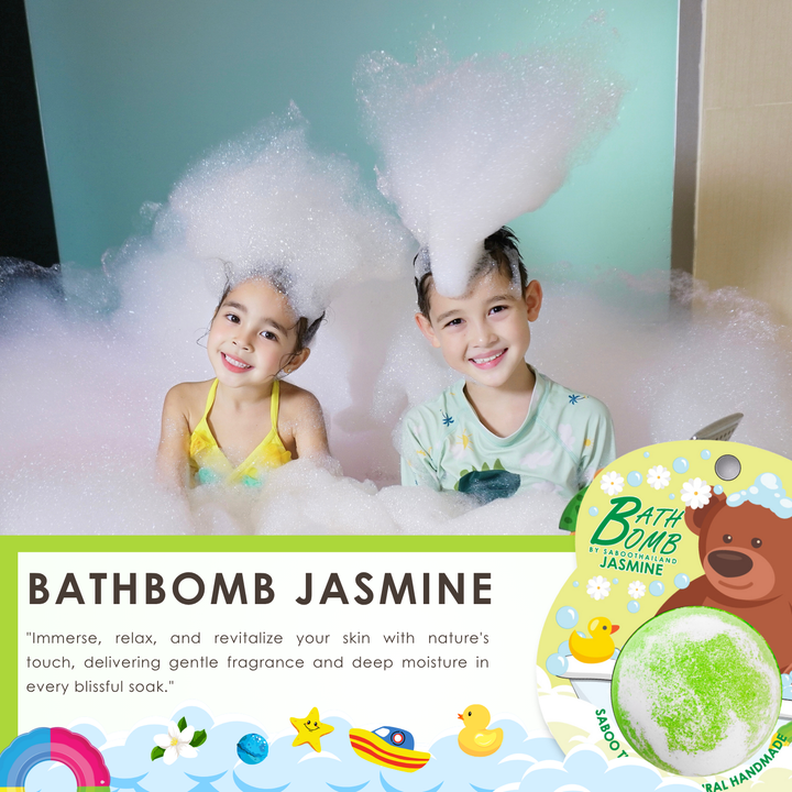 Bubble Bath Bomb - Bear Package - 150g - Jasmine