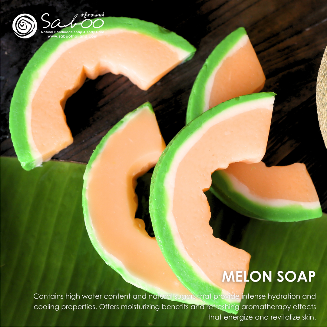 Natural Fancy Soap - Melon