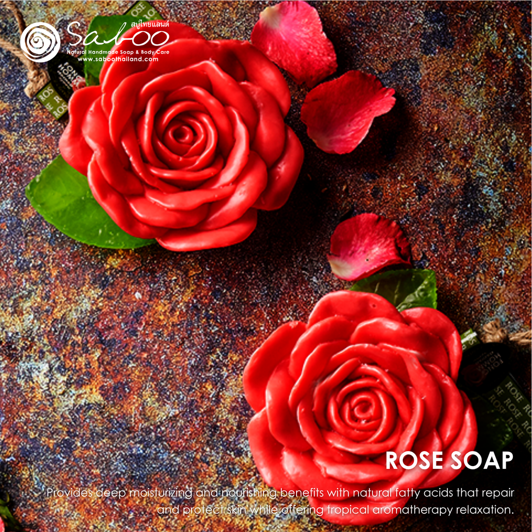 Natural Fancy Soap - 100g - Rose