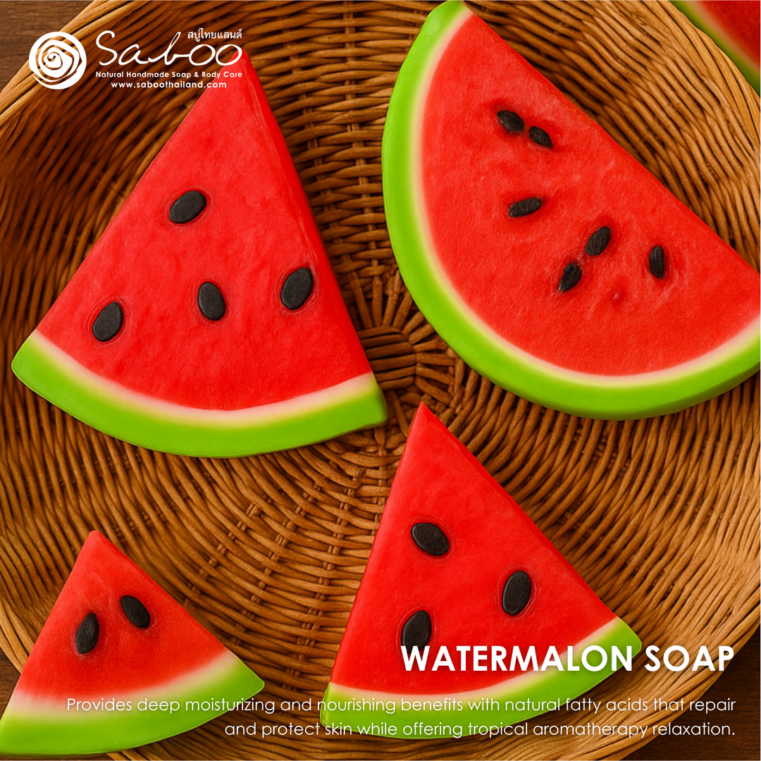 Natural Fancy Soap - Watermelon