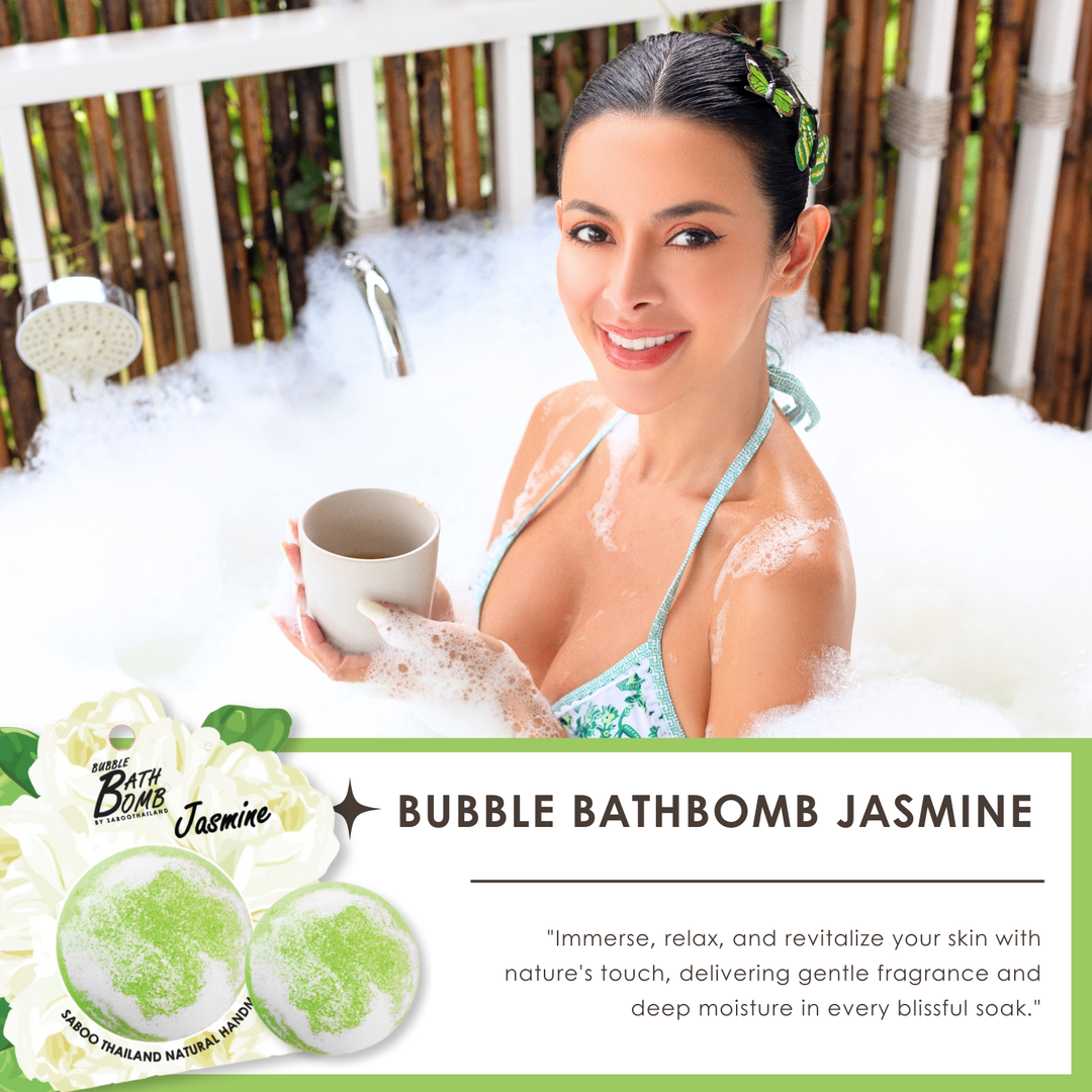 Bubble Bath Bomb - Flower Package - 150g - Jasmine